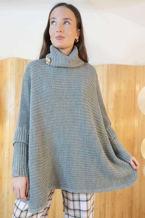 Traitor Blanket Knit Grey Marl /18=